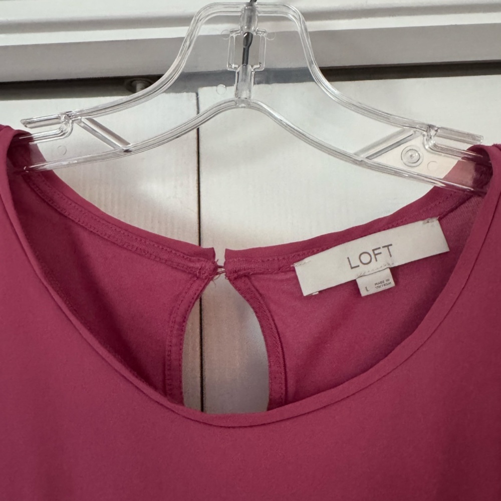 Loft - Ruffle Blouse - Picture 2 of 3